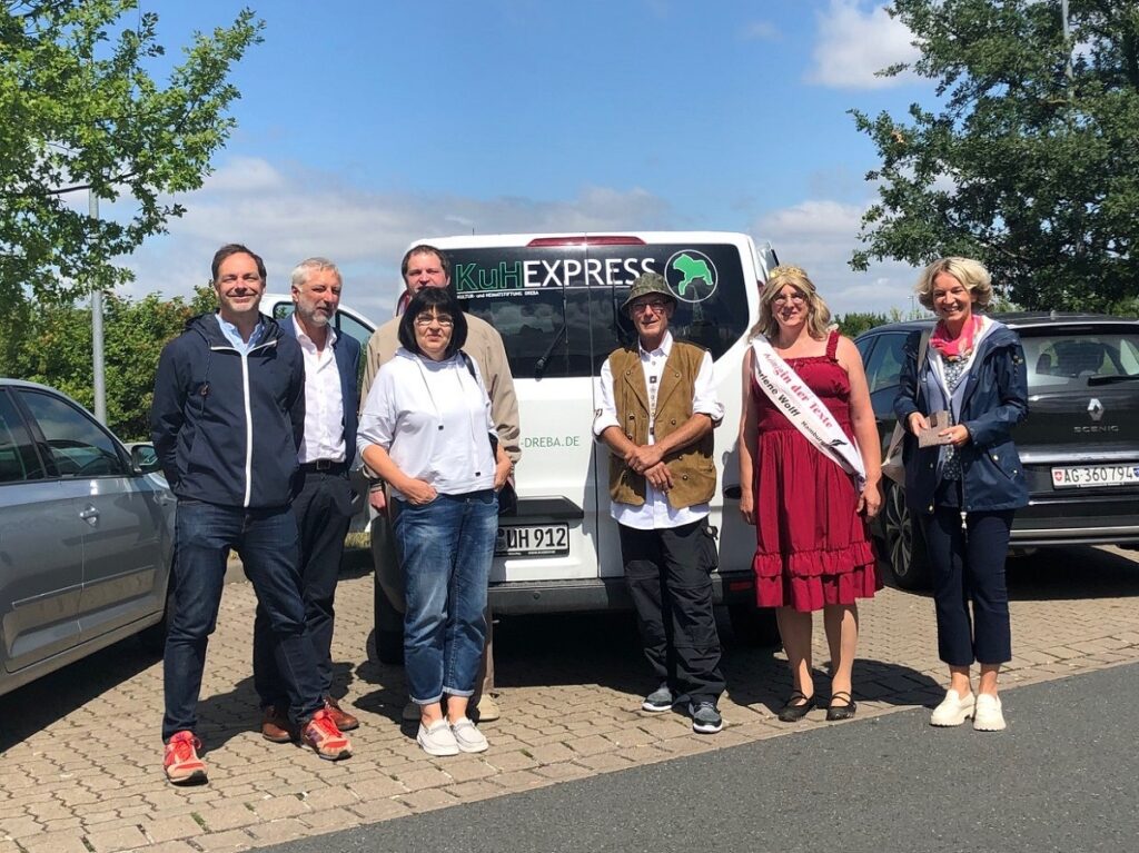 Gruppenfoto der Kulturakteure aus Saale-Orla.